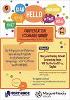 Conversation Exchange Flyer - English Version