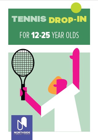 Tennis Drop-In Poster