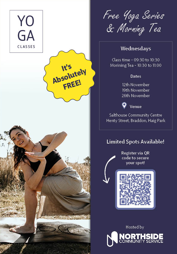 免费社区瑜伽传单