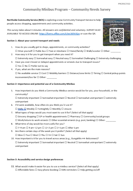 Enquête sur les autobus communautaires