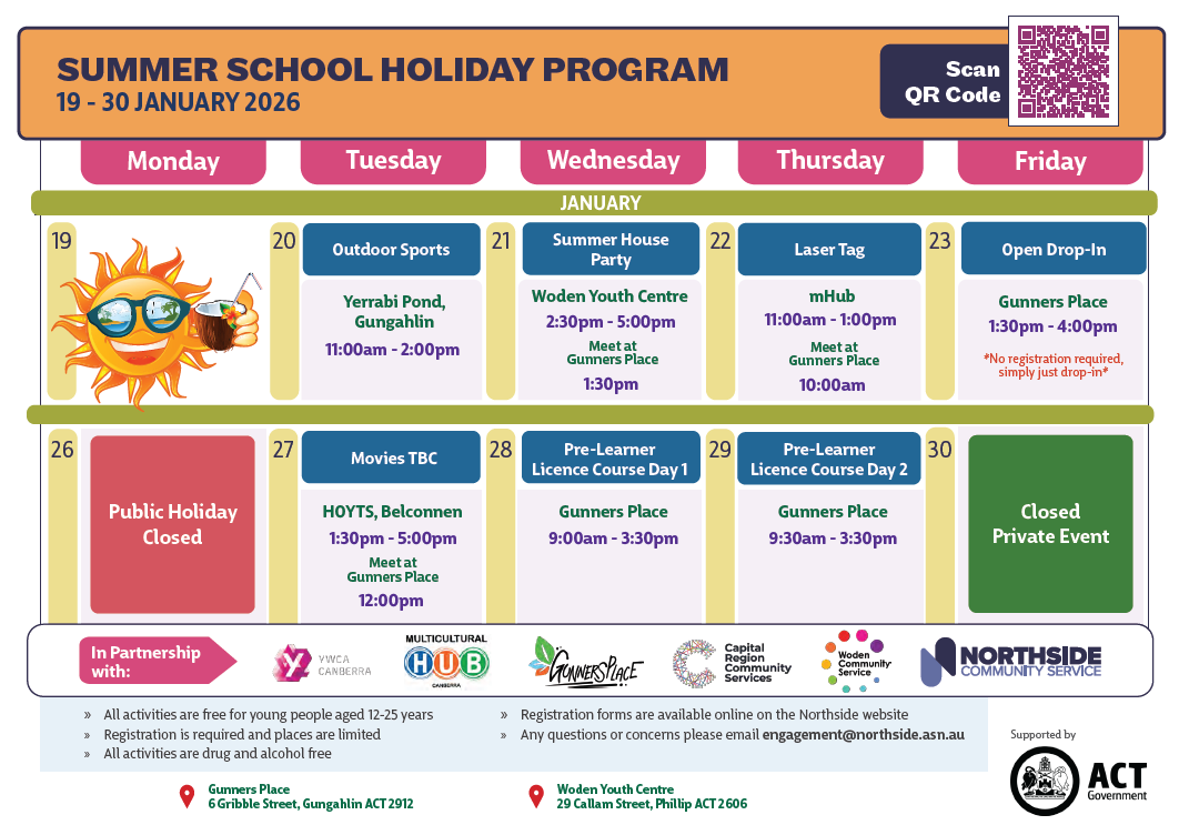 Summer School Holiday Program