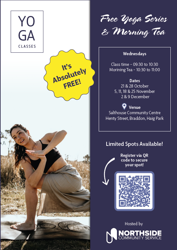 Free Community Yoga Flyer